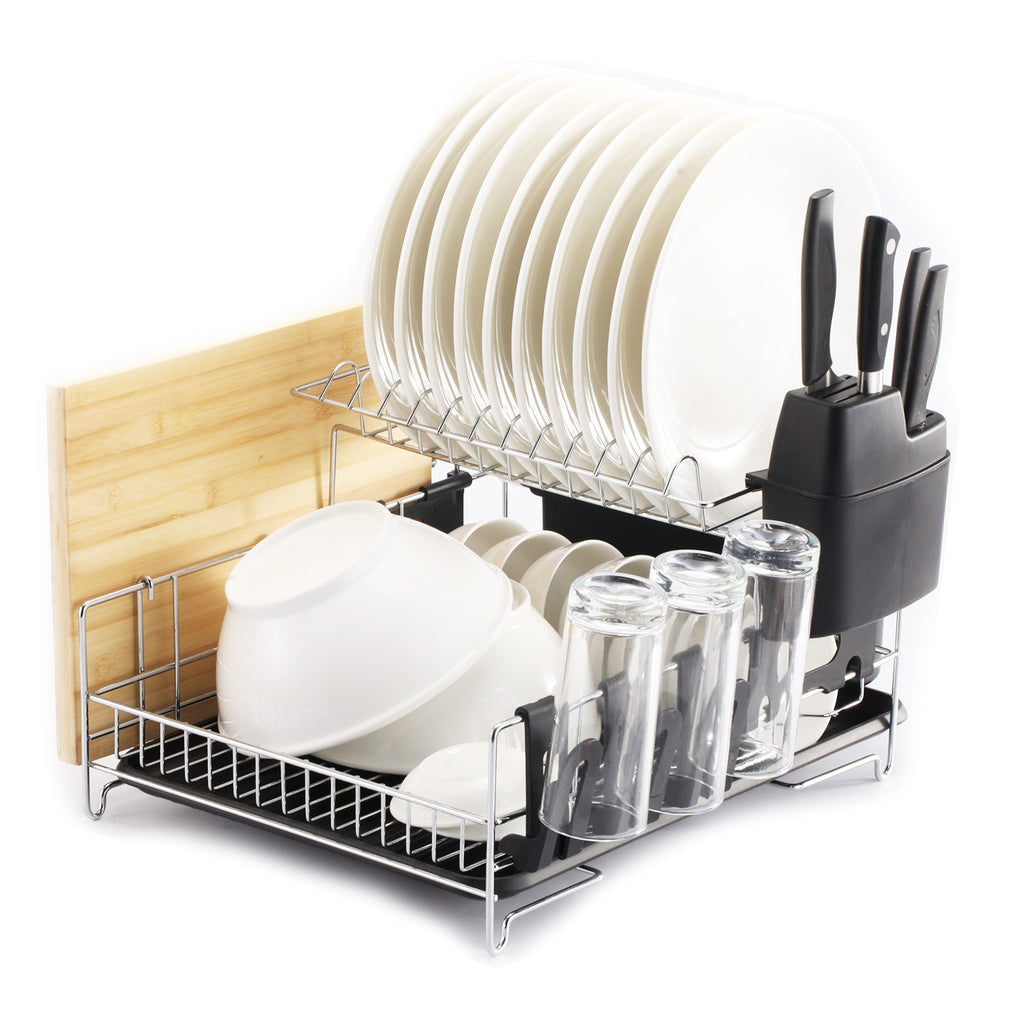 Drizom Dish Rack 304 Stainless Steel Pot Dish Drying Rack Kitchen