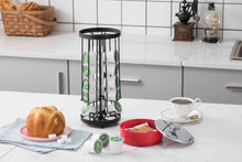 Premiumracks Coffee Pod Storage Carousel - Removable Sugar Box Modern Design Stylish