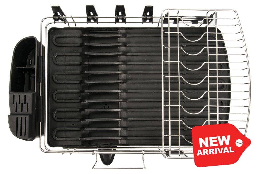 NEW---PremiumRacks Large Professional Dish Rack - 304 Stainless Steel