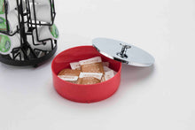 Premiumracks Coffee Pod Storage Carousel - Removable Sugar Box Modern Design Stylish