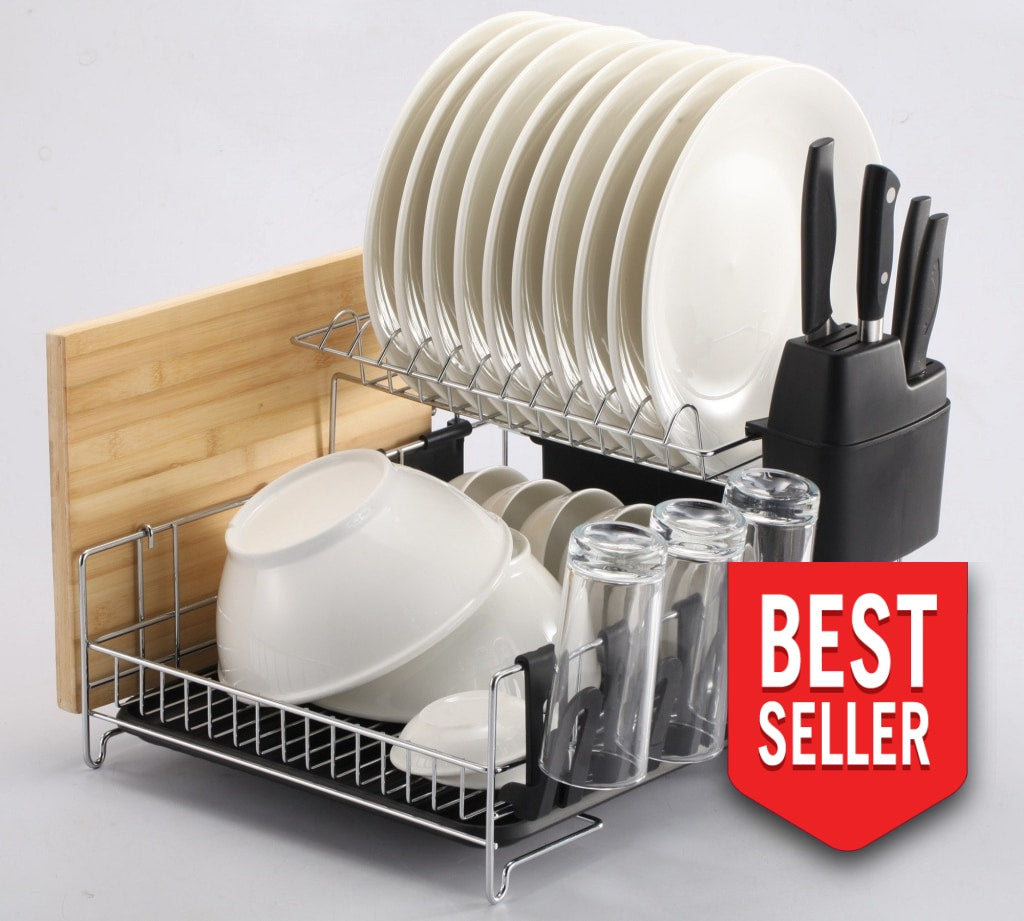 PremiumRacks Professional Dish Rack - 316 Stainless Steel - Fully Cust